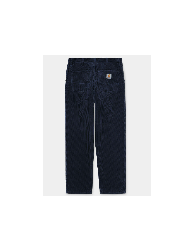 Carhartt Wip Simple Pant Cord - Dark Navy - Pantalon Homme  - Cover Photo 1