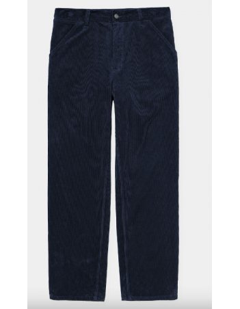 Carhartt WIP Simple Pant Cord - Dark Navy - Pantalon Homme - Miniature Photo 2