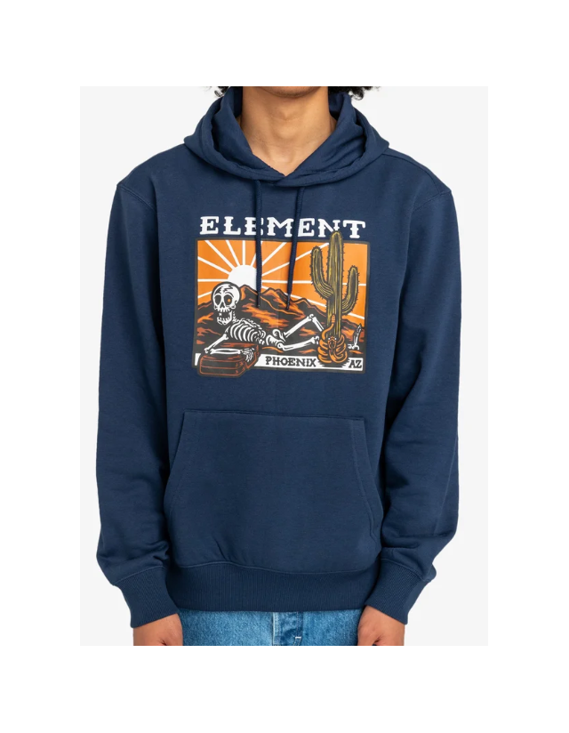 Element - Kids Dusk Hoodie  - Blue - Sweat Enfant  - Cover Photo 1
