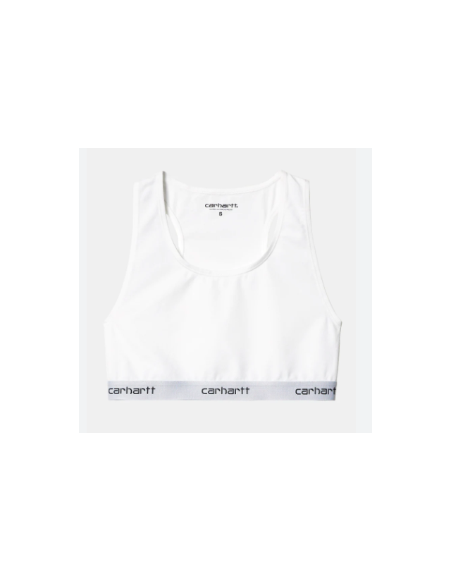 Carhartt Wip W' Racer Tank - White - Home  - Cover Photo 1