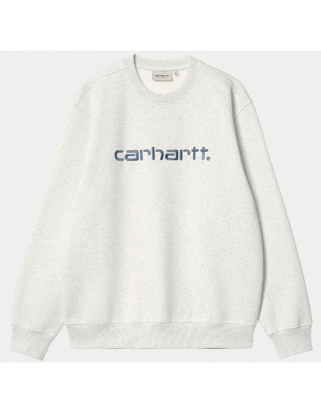 Carhartt WIP Carhartt sweat - Ash heather / Liberty