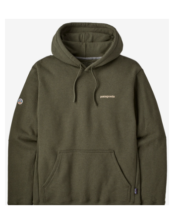 Patagonia Fitz roy icon uprisal hoody - Basin green - Men's Sweatshirt - Miniature Photo 1