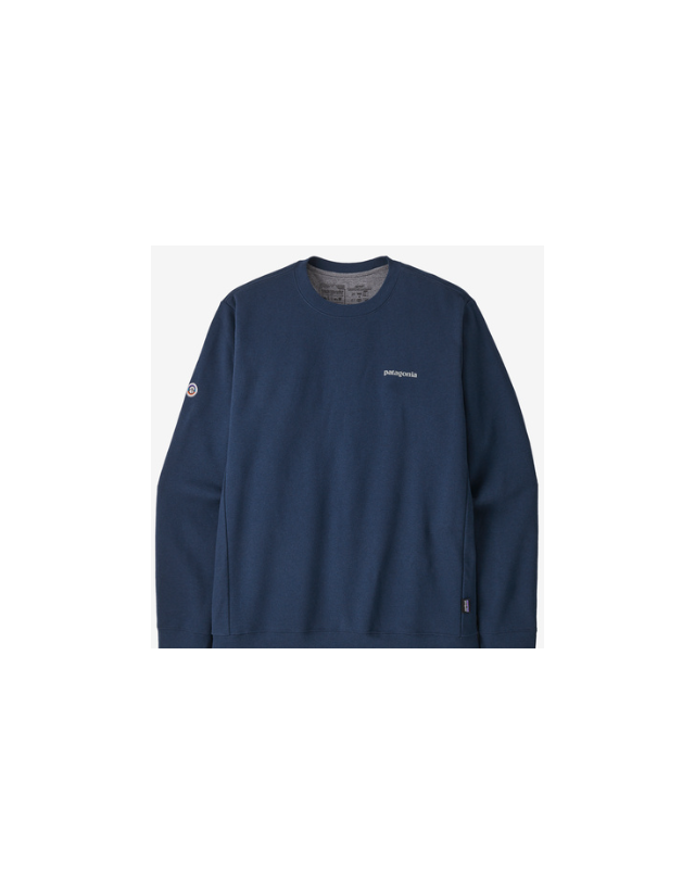 Patagonia Fitz Roy Icon Uprisal Sweat - Lagom Blue - Men's Sweatshirt  - Cover Photo 1