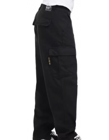 Homeboy x-tra Cargo pants - Black - Men's Pants - Miniature Photo 1