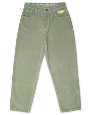 Homeboy x-tra Baggy cord - Olive - Men's Pants - Miniature Photo 4