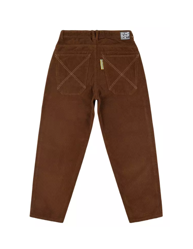 Homeboy X-Tra Space Cord Pants - Brown - Men's Pants  - Cover Photo 2