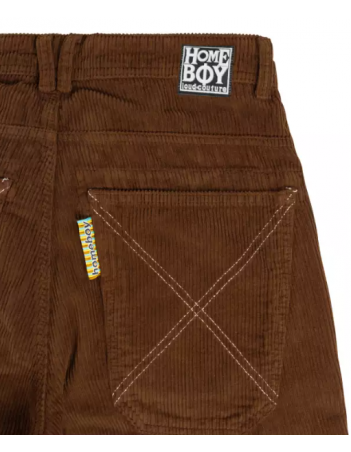 Homeboy x-tra Space cord pants - Brown - Men's Pants - Miniature Photo 3