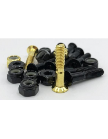 Broski Hardware Nick Steenbeke Gold & Black Bolts - Hardware - Miniature Photo 3