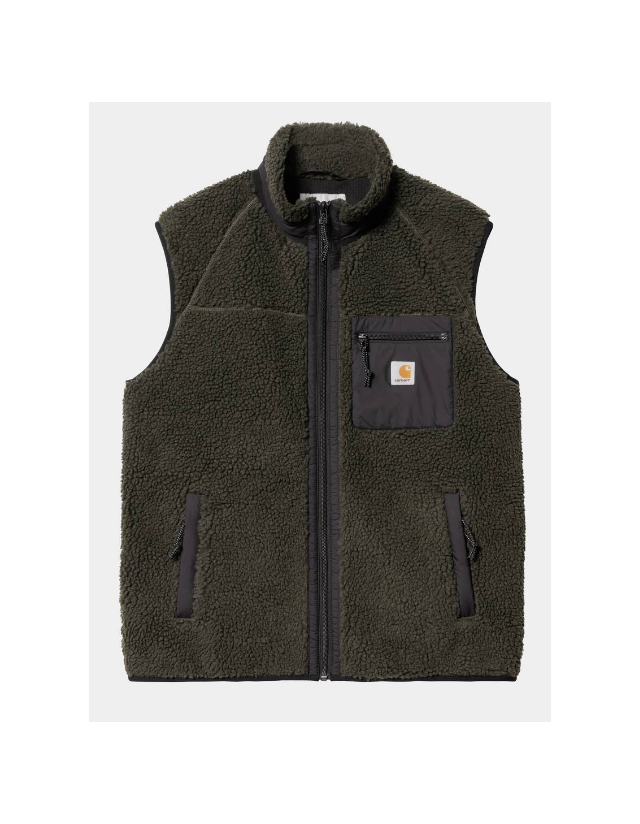Carhartt Wip Prentis Vest Liner - Cypress / Black - Man Jacket  - Cover Photo 1