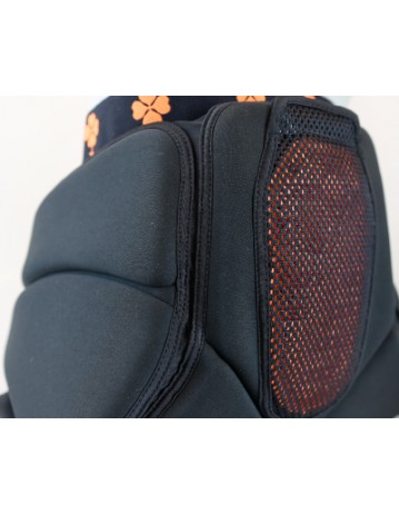 Clover Crashpant - Black / Orange - Product Photo 2