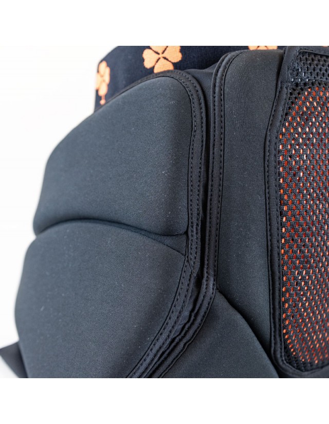 Clover Crashpant - Black / Orange - Short De Protection  - Cover Photo 3