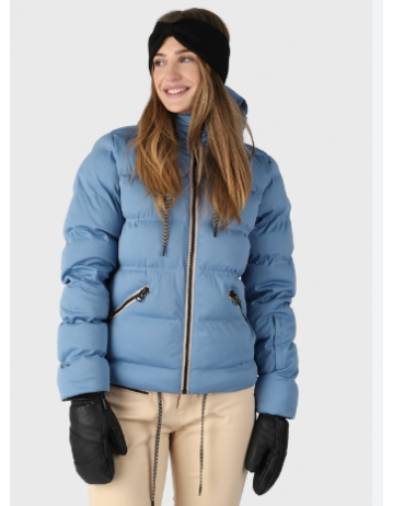 Brunotti Nikko Women Puffer Snow Jacket - Steel Blue - Product Photo 1