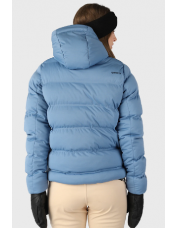 Brunotti Nikko Women Puffer Snow Jacket - Steel Blue - Product Photo 2
