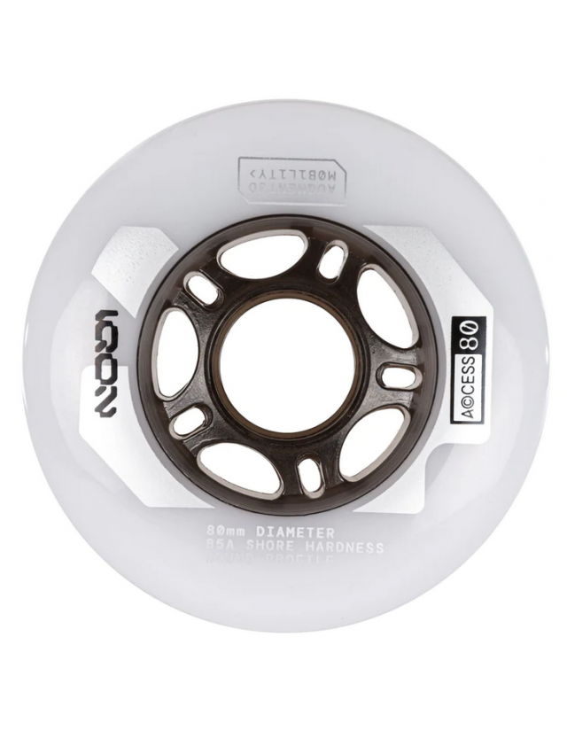 Iqon Access Wheels 80mm / 85a - 4pack - Rollerblades Wheels  - Cover Photo 1