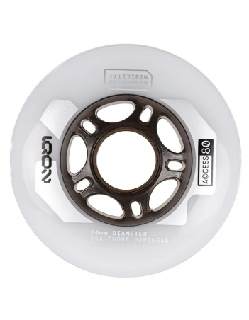 Iqon Access Wheels 80mm / 85A - 4Pack - Rollerblades Räder - Miniature Photo 1