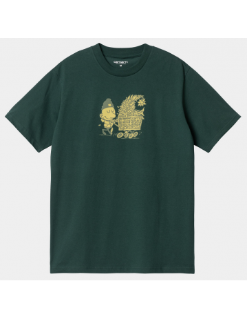 Carhartt Wip Shopper T-Shirt - Discovery Green - Product Photo 1