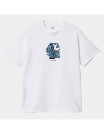 Carhartt WIP Deo T-shirt - White - T-Shirt Voor Heren - Miniature Photo 1