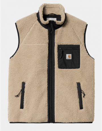 Carhartt Wip Prentis Vest Liner - Wall / Black - Product Photo 1