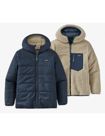 Patagonia K's Reversible Ready Freddy Hoody - New Navy - Product Photo 1
