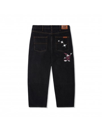 Butter X Disney Fantasia Baggy Denim Jeans Washed Black - Product Photo 2
