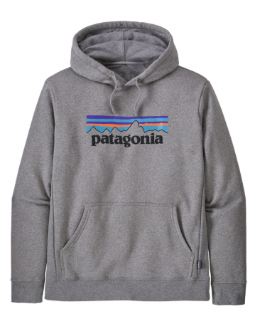 Patagonia P-6 Logo Uprisal Hoody - Gravel Heather - Product Photo 1