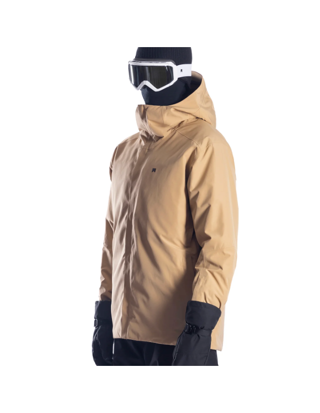 Candide c1 Jacket - Sand - Men's Ski & Snowboard Jacket  - Cover Photo 1