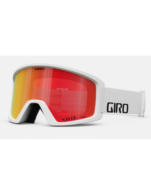Giro Goggle Blok White Wordmark - Ember - Ski & Snowboard Goggles  - Cover Photo 1