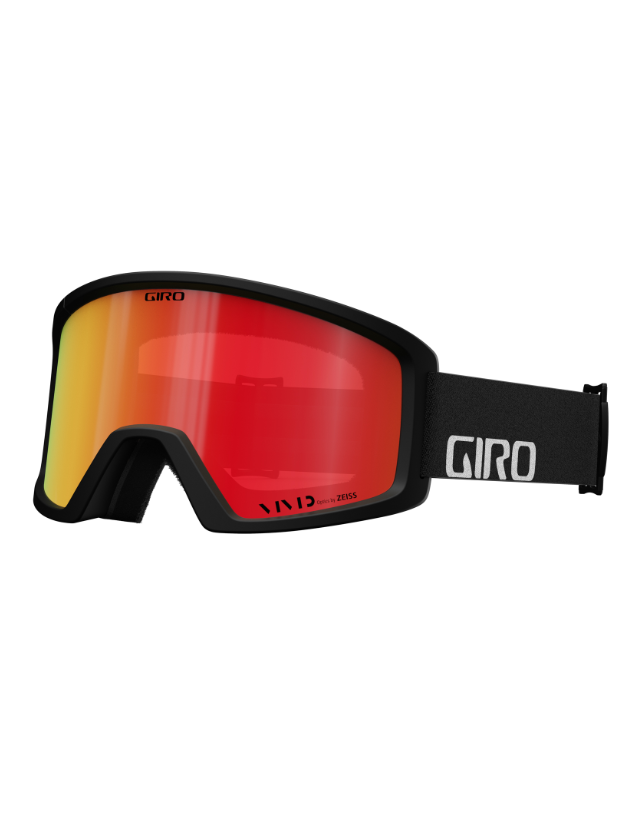 Giro Goggle Blok Black Wordmark - Ember - Ski & Snowboard Goggles  - Cover Photo 1