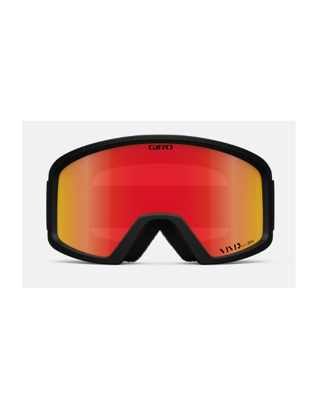 Giro Goggle Blok Black Wordmark - Ember - Ski & Snowboard Goggles  - Cover Photo 3