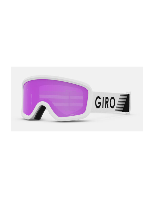 Giro Goggle Chico 2.0 White Zoom - Pink - Ski & Snowboard Goggles  - Cover Photo 1