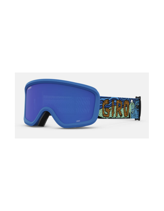 Giro Goggle Chico 2.0 Blue Shreddy Yeti Cobalt Blue - Ski- En Snowboardbrillen  - Cover Photo 1