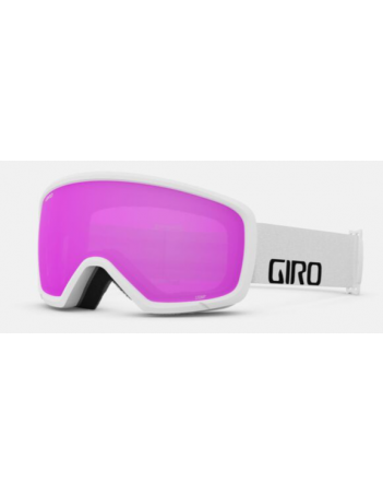 Giro Goggle Stomp white wordmark amber pink - Masque Ski & Snowboard - Miniature Photo 1