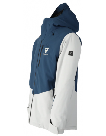 Brunotti Kense Men snow jacket - Night Blue - Men's Ski & Snowboard Jacket - Miniature Photo 3