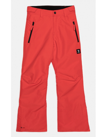Brunotti Footraily Boys Snow Pants - Risk Red - Product Photo 1