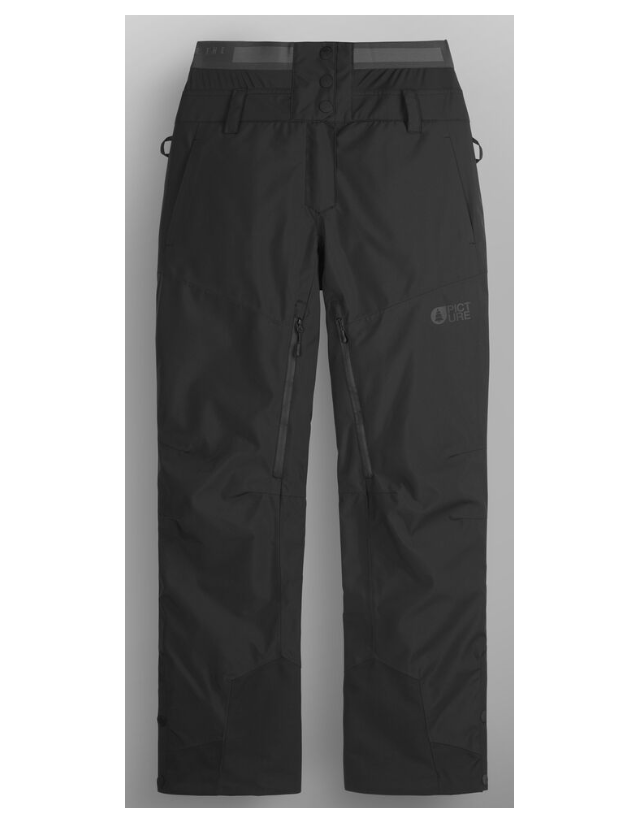 Picture Organic Clothing Exa Pant - Black - Pantalon Ski & Snowboard Femme  - Cover Photo 2