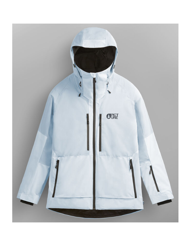Picture Organic Clothing Sygna Jacket - Ice Melt - Veste Ski & Snowboard Femme  - Cover Photo 2