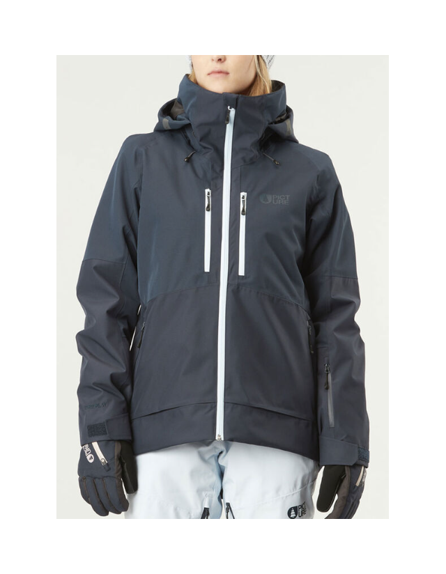 Picture Organic Clothing Sygna Jacket - Dark Blue - Dames Ski- En Snowboardjas  - Cover Photo 1