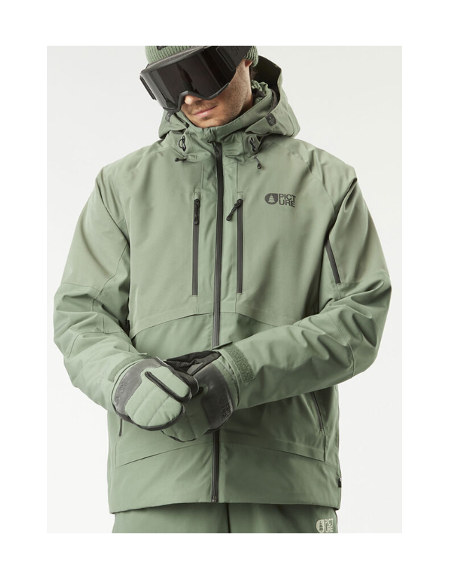 Picture Organic Clothing Goods Jacket - Laurel Wreath - Veste Ski & Snowboard Homme  - Cover Photo 3
