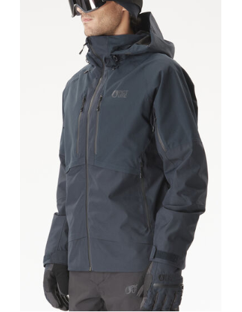 Picture Organic Clothing Goods Jacket - Dark Blue - Men's Ski & Snowboard Jacket - Miniature Photo 3