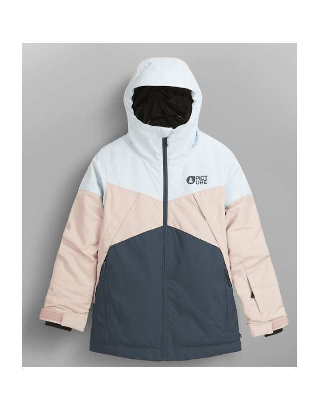 Picture Organic Clothing Seady Jacket - Dark Blue - Veste Ski & Snowboard Fille  - Cover Photo 1