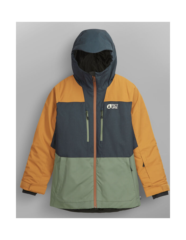 Picture Organic Clothing Daumy Jacket - Dark Blue - Boy's Ski & Snowboard Jacket  - Cover Photo 1