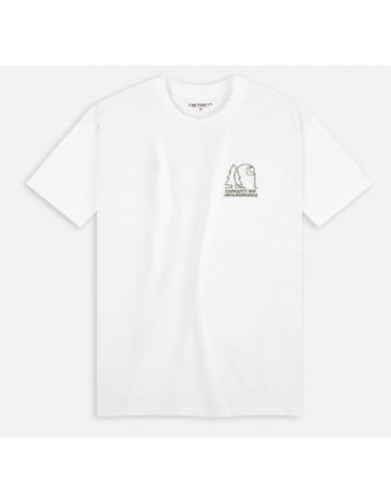 Carhartt Wip Groundworks T-Shirt - White - Product Photo 1