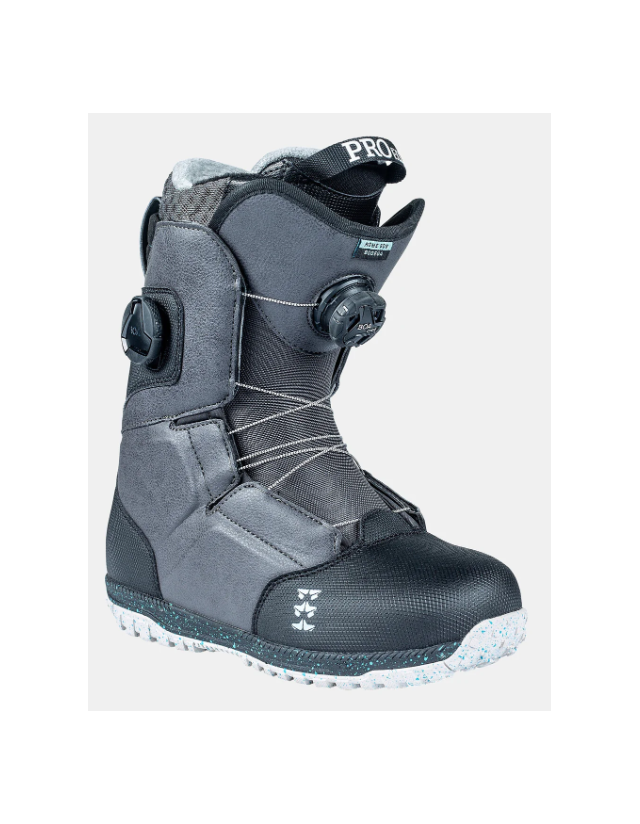 Rome Sds Womens Bodega Boa - Black - Boots De Snow  - Cover Photo 2