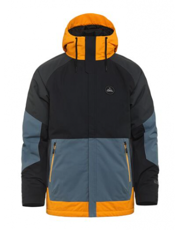 HorseFeathers Blake jacket - Black / Blue mirage - Men's Ski & Snowboard Jacket - Miniature Photo 2