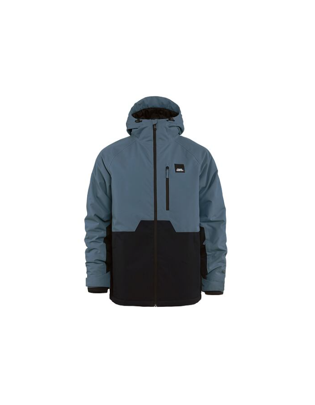 Horsefeathers Crown Jacket - Blue Mirage - Men's Ski & Snowboard Jacket  - Cover Photo 1