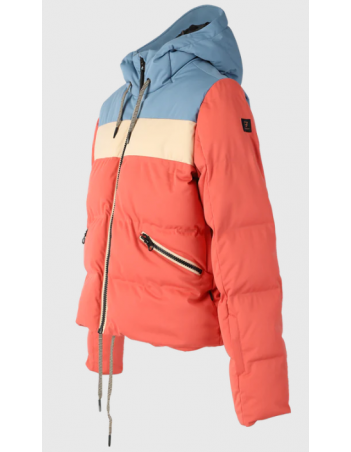 Brunotti Niagona Women Puffer Snow Jacket - Red - Women's Ski & Snowboard Jacket - Miniature Photo 3