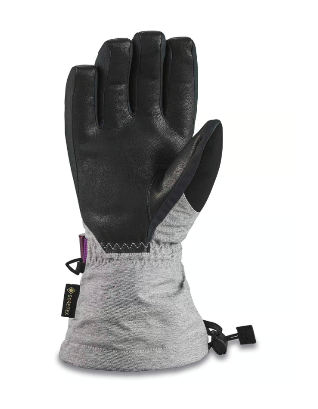 Dakine Leather Sequoia Gore-Tex Glove - Silver Grey - Ski & Snowboard Gloves  - Cover Photo 2