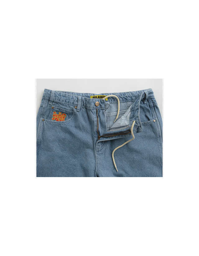 Butter Goods Tour Denim Jeans - Washed Indigo - Men's Pants  - Cover Photo 3