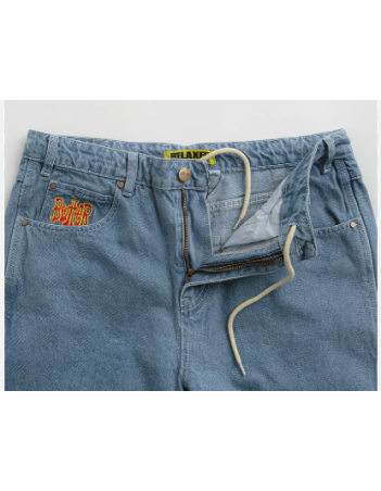 Butter Goods Tour Denim Jeans - Washed Indigo - Men's Pants - Miniature Photo 3