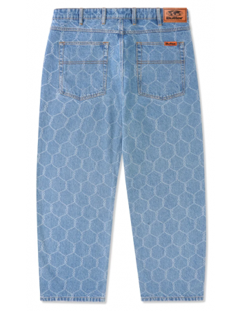 Butter Goods Chain Link Denim Jeans washed indigo - Men's Pants - Miniature Photo 2